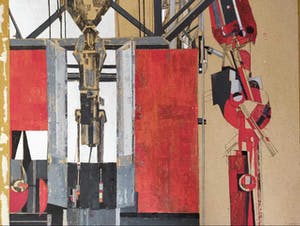 Niet of onleesbaar gesigneerd - Marchinerie [ J.J.Prins ] kopen? Bied vanaf 1!