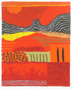 Ronald Boonacker - Zeefdruk, Toscane III kopen? Bied vanaf 50!