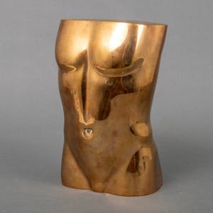 Judith Wiersema - bronzen beeld: "Torso man" - 2011 + catalogus + kopie factuur aankoop kopen? Bied vanaf 999!