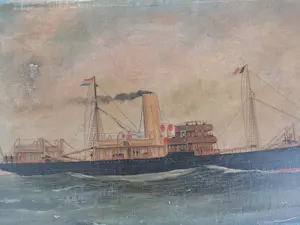 Niet of onleesbaar gesigneerd - Kustvaarder " peveril" kopen? Bied vanaf 10!