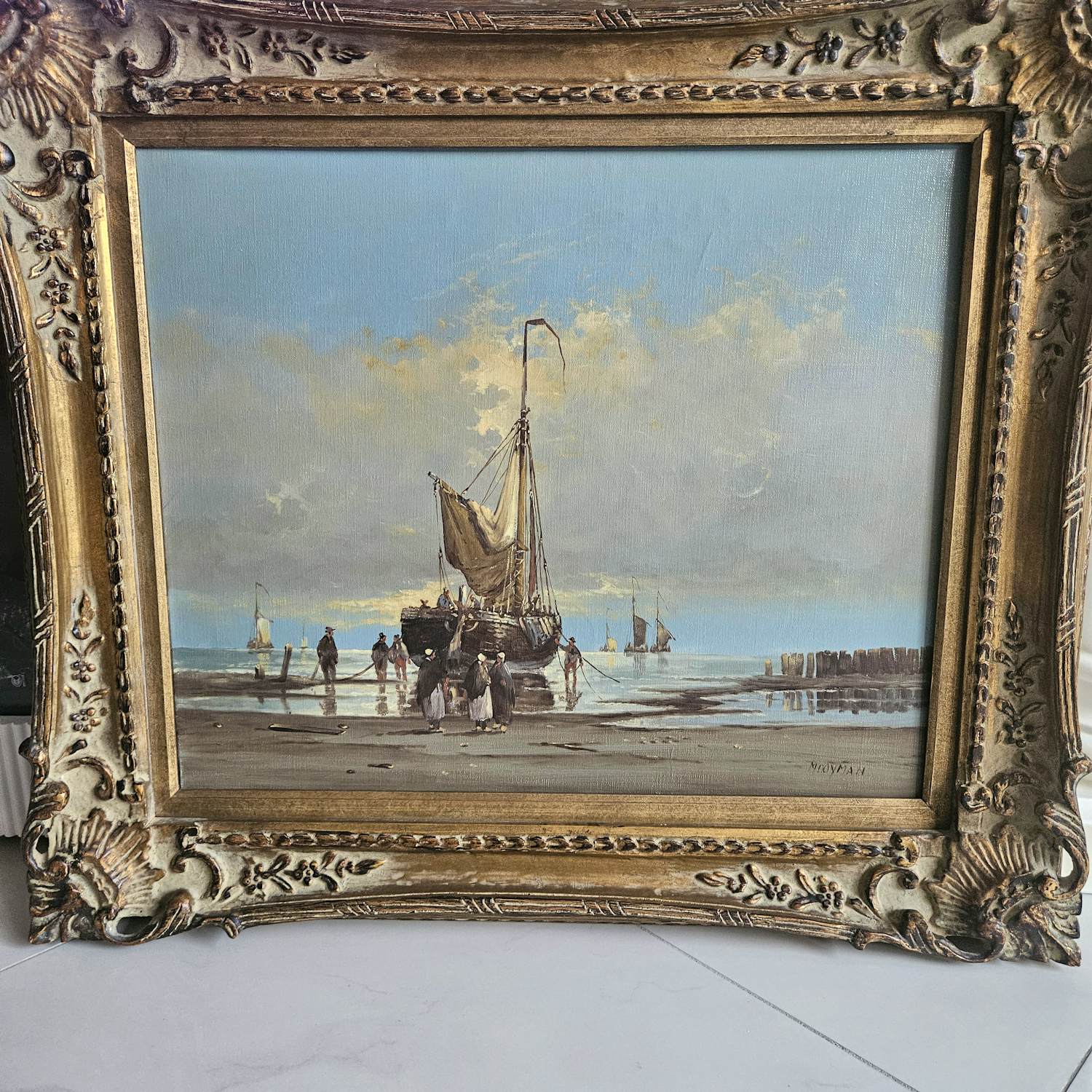 Theo Mooyman - Schip op strand kopen? Bied vanaf 100!