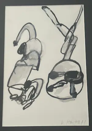 Jurjen de Haan - Twee gestileerde figuren, 1999 kaufen? Bieten Sie von 90!