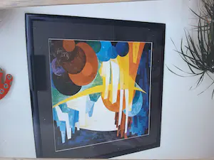 Frits Vogel - Zeefdruk :Moderne Compositie kopen? Bied vanaf 150!