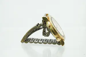 21-   Seiko 7T32-F010 Two-Tone Chronograph Alarm Quartz Herenhorloge kopen? Bied vanaf 15!