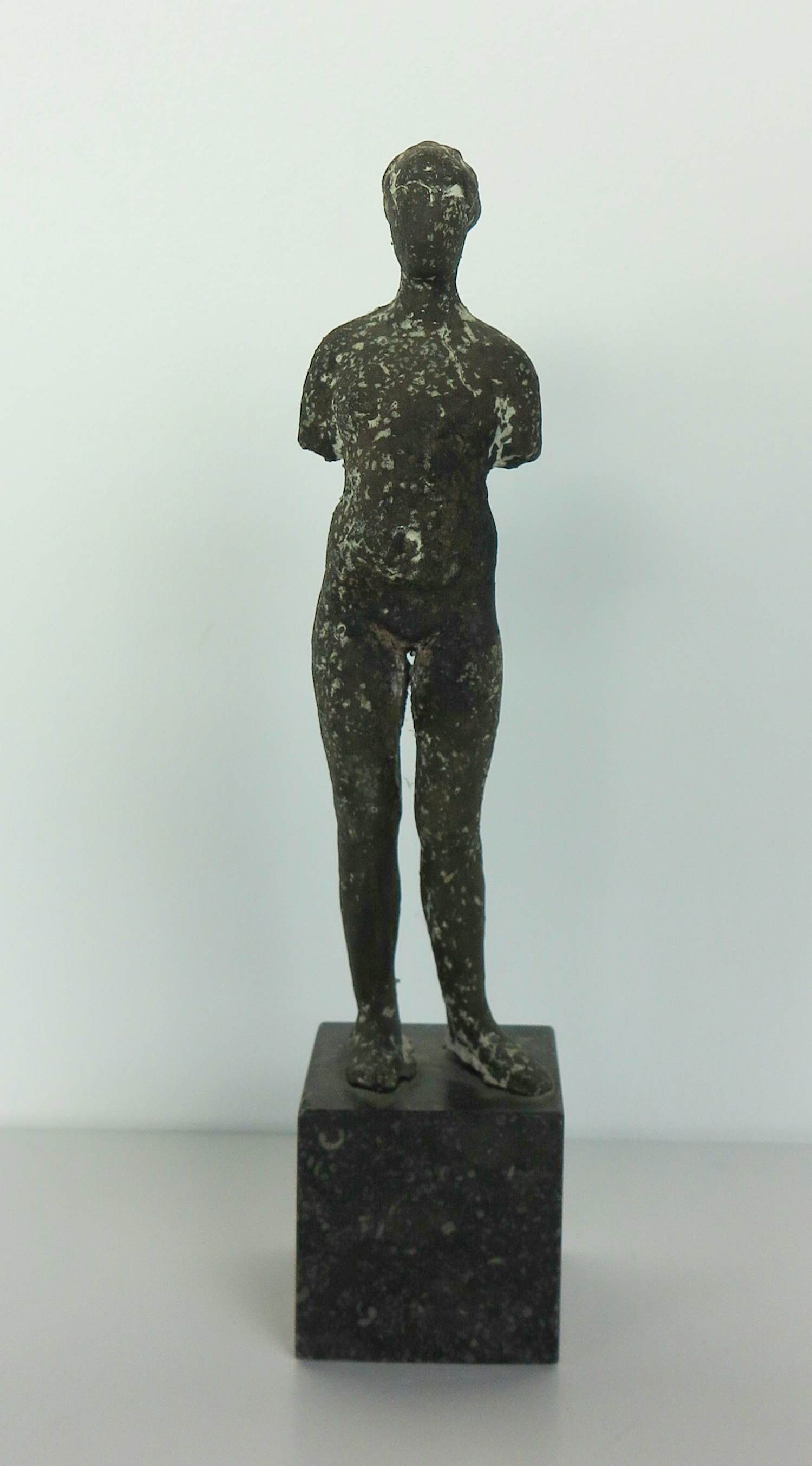 Paul de Swaaf - Brons, Staand figuur + boek! kopen? Bied vanaf 300!