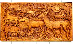 Hubert Bekman - Eland, hert en vogels verkauft für € 75!