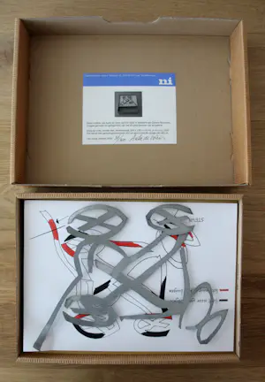 Auke de Vries - beeld van verzinkte plaat (laatste exemplaar!) - 2005 kopen? Bied vanaf 375!