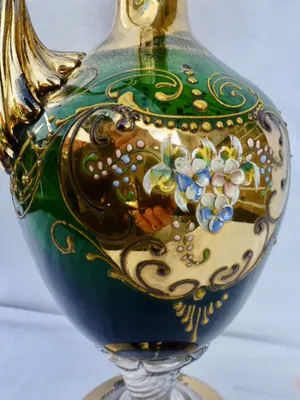 Cenedese - Grote Vintage Tre Fuochi Murano decanter / karaf. kopen? Bied vanaf 55!