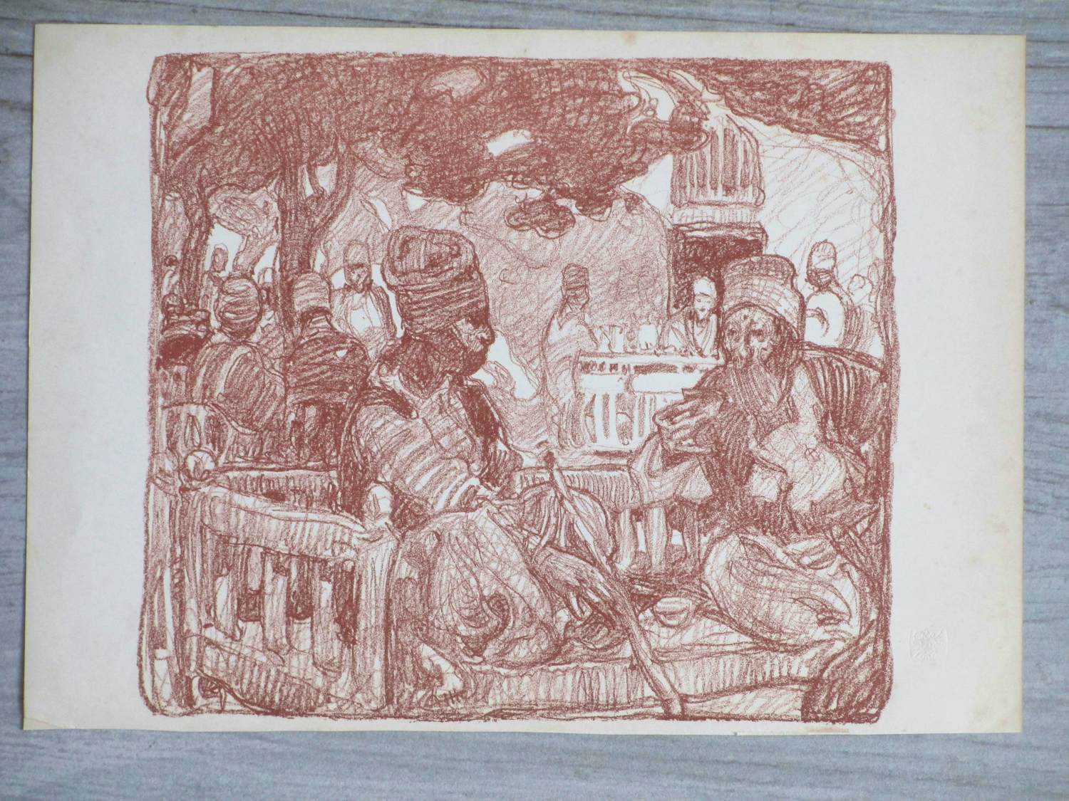 Frank Brangwyn - The Story - Kleurenlitho kopen? Bied vanaf 45!