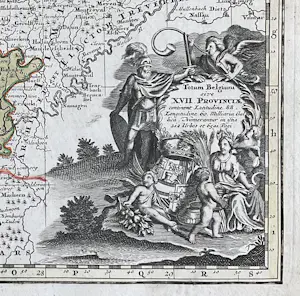 Matthäus Seutter - XVII PROVINCIAE BELGII SIVE GERMANIAE INFERIORIS kopen? Bied vanaf 100!