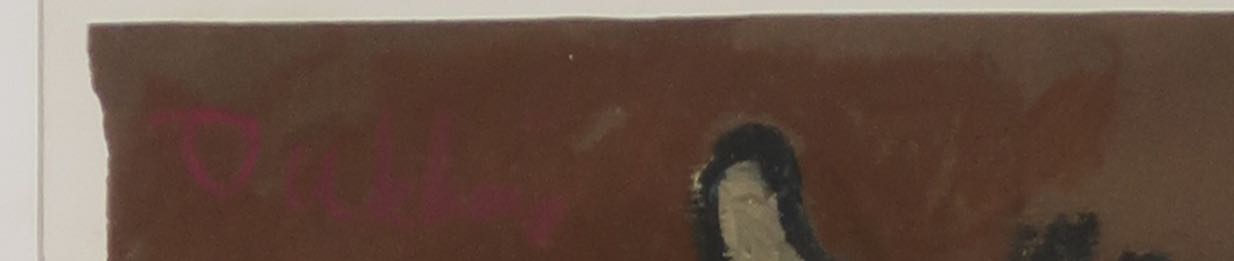 Ed Dukkers - Gemengde technieken, krijt met acryl verf op papier, Ingelijst kopen? Bied vanaf 120!