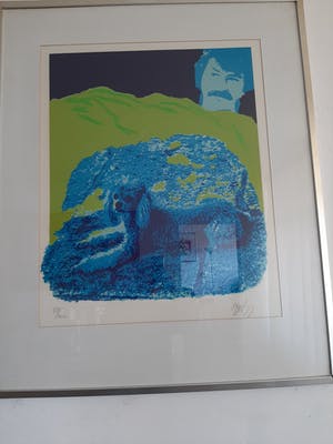 Karel Appel - Appel en zijn hondje kopen? Bied vanaf 250!