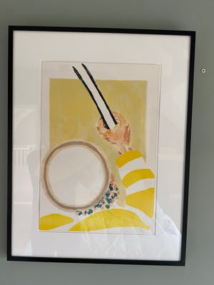 Roger Raveel - Greep op de leegte van een stok kopen? Bied vanaf 1150!