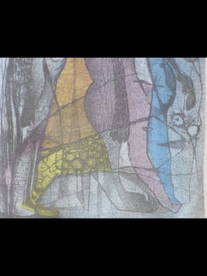 Harry van Kruiningen - Mythologische figuren - Kleurenlitho kopen? Bied vanaf 55!