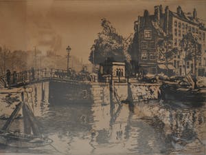 Jan Sirks - Amsterdam stadsgezicht kopen? Bied vanaf 1!