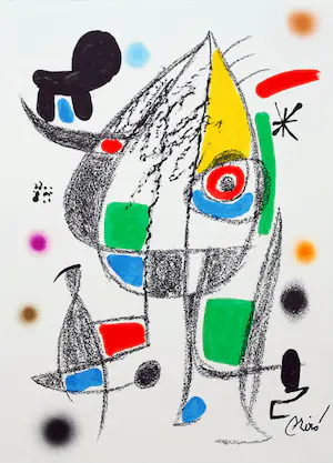 Joan Miro - Maravillas con variaciones acrósticas en el jardín de Miró - 20 kaufen? Bieten Sie von 150!