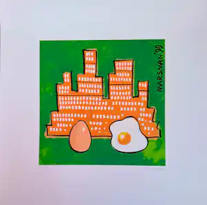Jean Paul Marsman - “Marsman ,99”. Handgesigneerd en genummerde zeefdruk. kopen? Bied vanaf 29!
