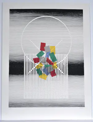 Michel Seuphor - Zeefdruk - Gesigneerd - 80x60 cm - 1/130 kopen? Bied vanaf 150!