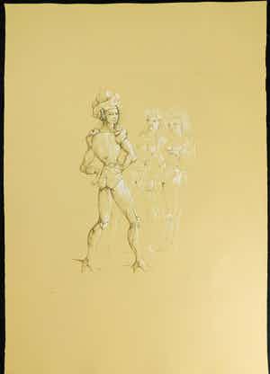 Leonor Fini - Scène de Théâtre verkocht voor € 35!