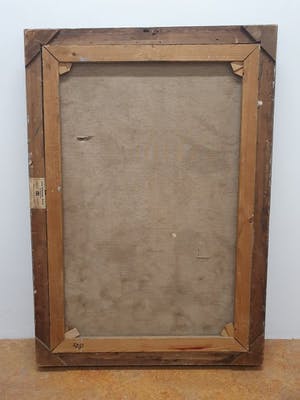 Niet of onleesbaar gesigneerd - Bloemenmarkt Amsterdam met zicht op de Munttoren kopen? Bied vanaf 1!