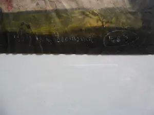 Hans Boomsma - Gemengde techniek op Japans papier kopen? Bied vanaf 50!