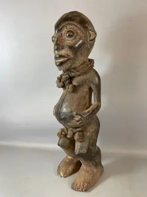 Yoruba - 230265 - African Bamun fertility statue - Cameroon. kopen? Bied vanaf 49!