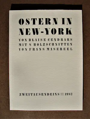 Frans Masereel - Ostern in New-York kopen? Bied vanaf 10!