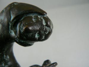 Brons (Onbekend) - Vogel mens kopen? Bied vanaf 35!