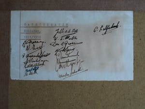 Marius Johannes Janssen - Ingelijste en ingekleurde ets , Zakkendragershuisje Schiedam – ca. 1950 kopen? Bied vanaf 35!