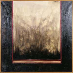 Paul Maas - Olieverf op doek, Genesis - Ingelijst (Groot) verkocht voor € 1!