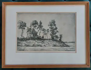 Riekele Prins - Landschap bij Jannum kaufen? Bieten Sie von 50!
