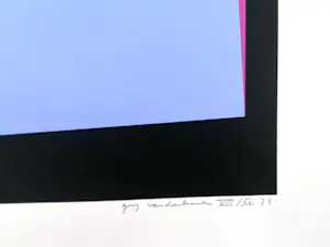 Guy Vandenbranden - Abstracte compositie - gesigneerde zeefdruk kopen? Bied vanaf 250!