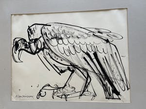 Alfons Van Meirvenne - Gier (ink op papier) kopen? Bied vanaf 15!