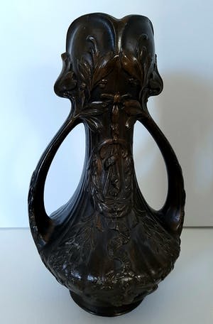 Curiosa - Art Nouveau bronsen vaas kopen? Bied vanaf 1!