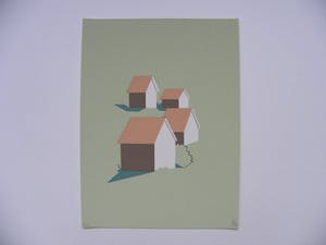 Hendrik Valk - Kleine Gelderse Grafiekmap kopen? Bied vanaf 250!