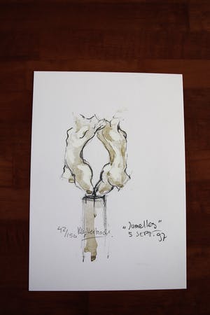 Kees Verkade - Mapje van vijf genummerde en gesigneerde zeefdrukken kopen? Bied vanaf 500!