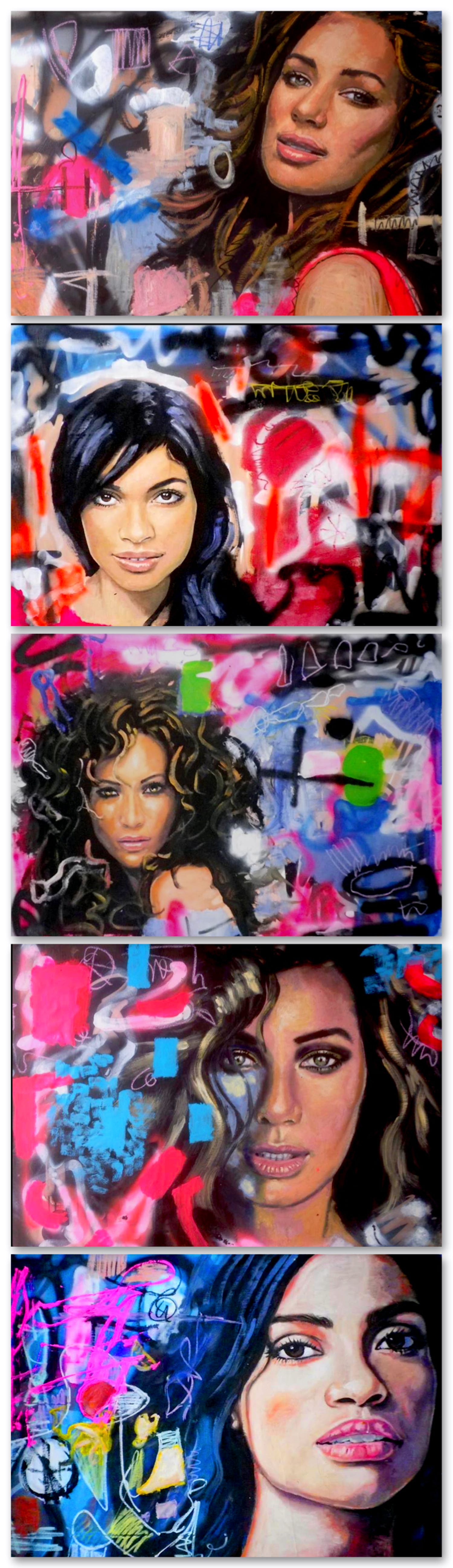 Peter Klashorst - Disco Queens (set van 5 stuks) kopen? Bied vanaf 59!