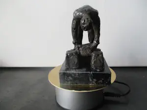 Jaap Hartman - Beeldje van dijkwerker. kopen? Bied vanaf 35!