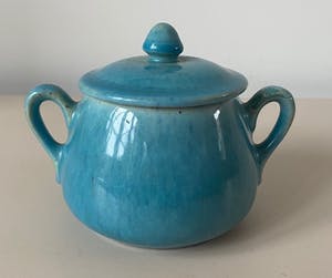 Faience de Thulin - Art Deco Cafetierre + suikerpot en roomkan kopen? Bied vanaf 1!