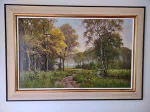 Willem Jacobus Alberts - Landschap omgeving Groenlo verkocht voor € 200!