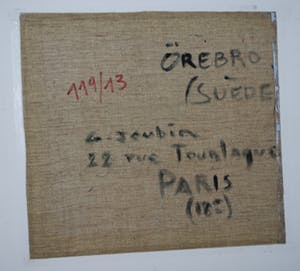 Georges Joubin - Scene in Örebro (Zweden) - olieverf op doek kopen? Bied vanaf 65!