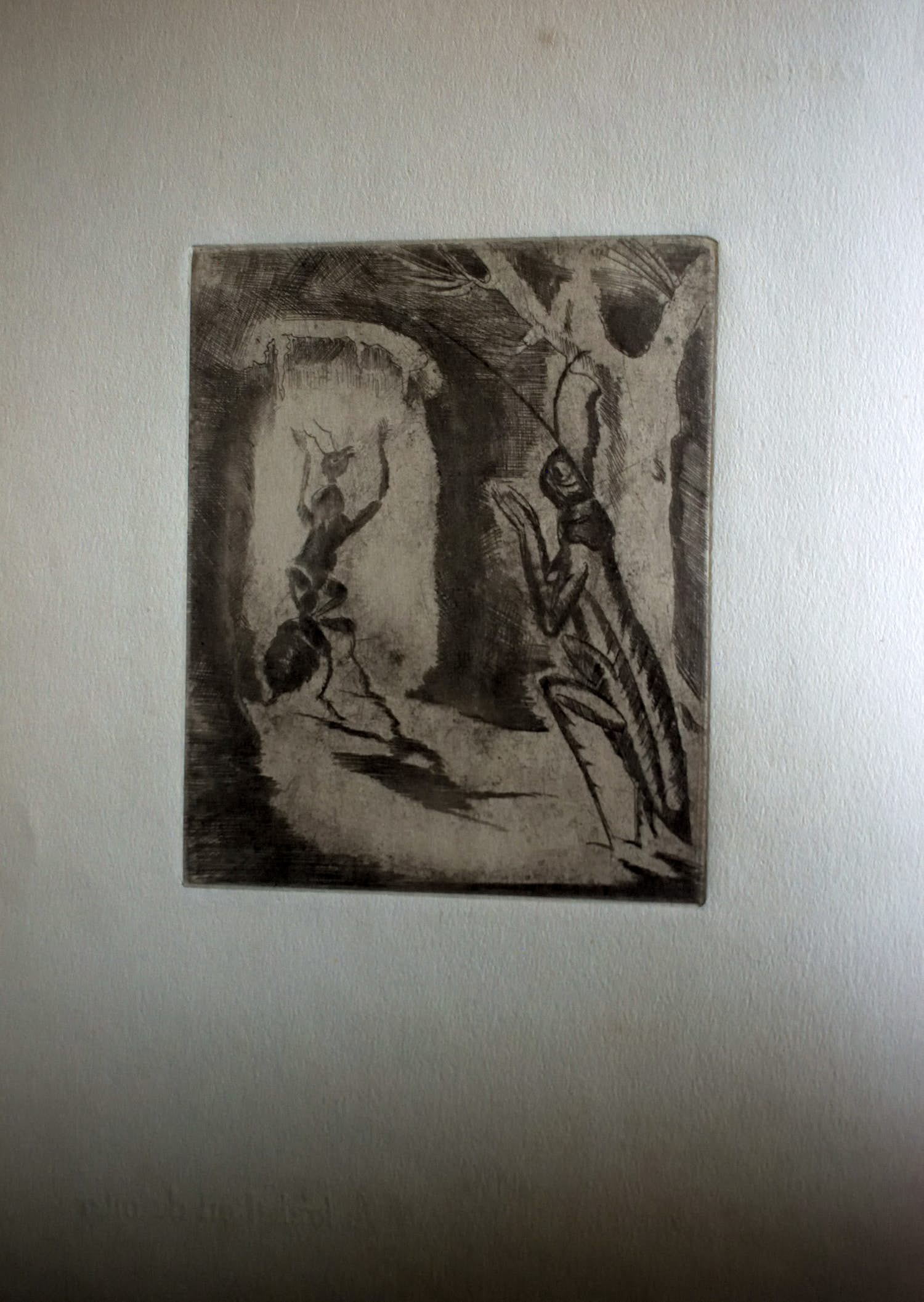 Jeanne Bieruma Oosting - Ets - De krekel en de mier kopen? Bied vanaf 50!