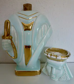 Alexandre De Wemmel - Keramiek drankflessen (man en vrouw). kopen? Bied vanaf 30!