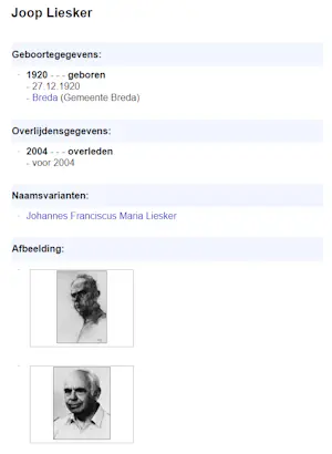 Joop Liesker - zittend naakt zwart krijt kopen? Bied vanaf 50!