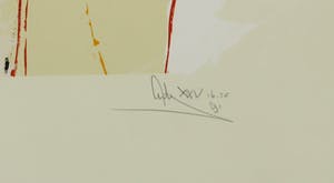 Arty Grimm - Zeefdruk, Zonder titel - Ingelijst kopen? Bied vanaf 50!