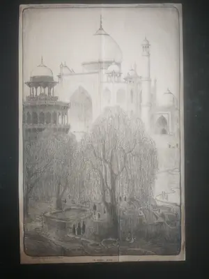 Wijnand Otto Jan Nieuwenkamp - Taj-Mahal Agra kopen? Bied vanaf 1!