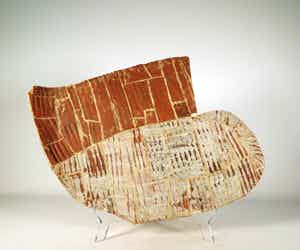 Christian Wisse - Aardewerk, Vruchtvorm verkocht voor € 50!