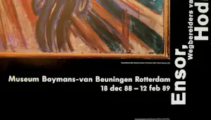 Edvard Munch - tentoonstellingsaffiche kopen? Bied vanaf 20!