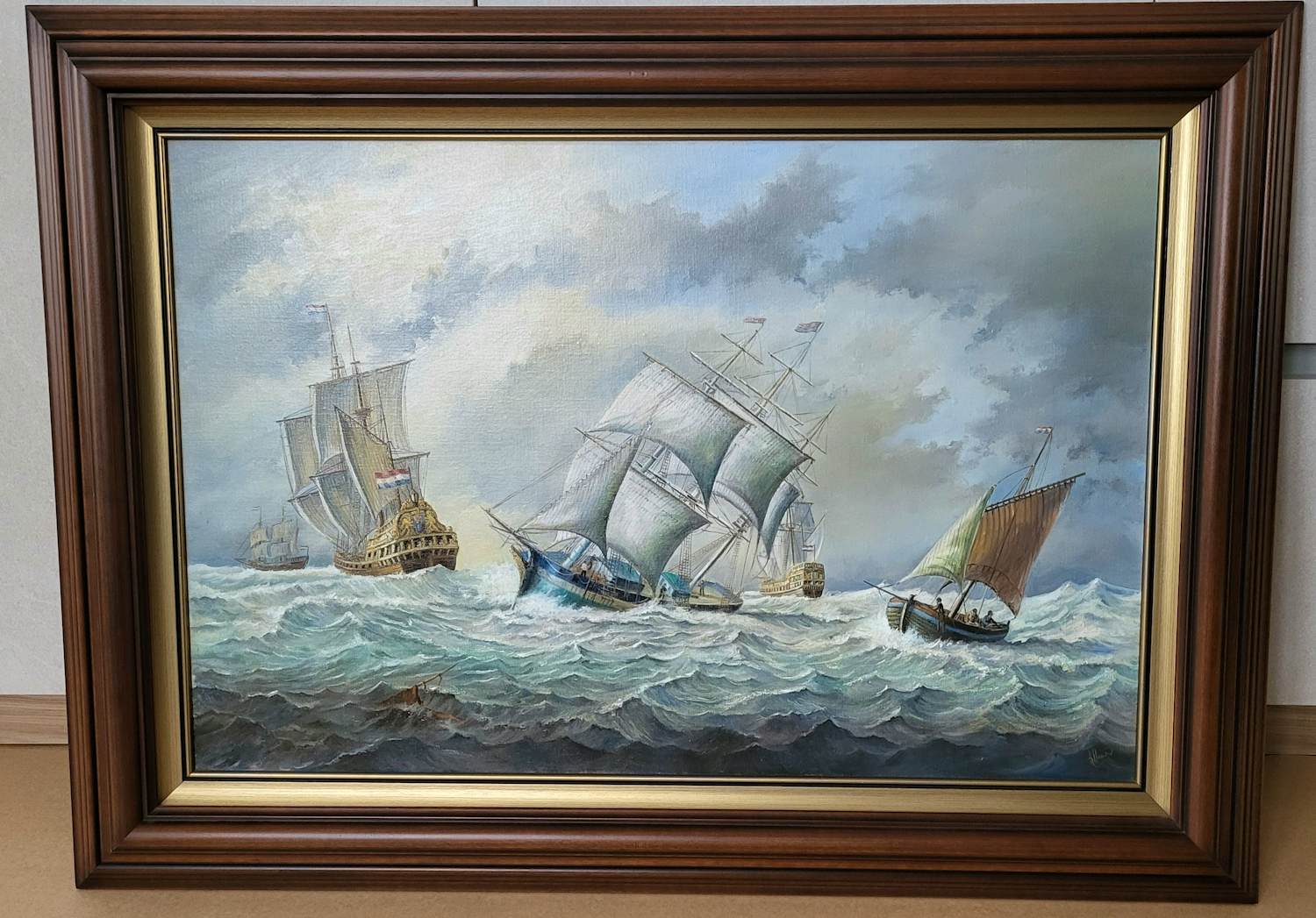 John Haanstra - Zeegezicht kopen? Bied vanaf 375!