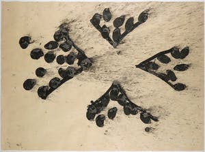 Lei Molin - Inkttekening, Zonder titel - Ingelijst (Groot) kopen? Bied vanaf 1!
